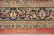 Vintage Belgian Oriental 100% Wool Floral Rug Runner Carpet Mat 46" X 65" For Sale - Image 12 of 13