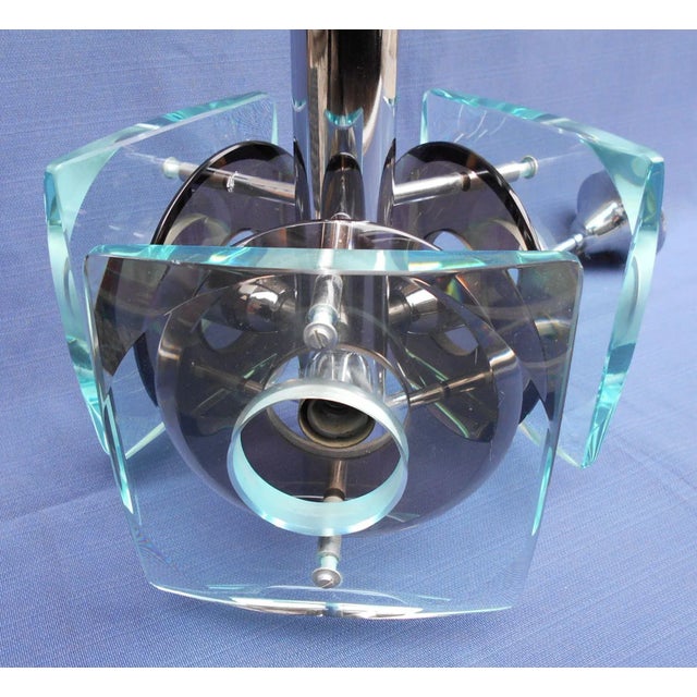 1960s Crystal Chandelier from Fontana Arte, 1960s For Sale - Image 5 of 12