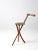 This is a Stafford-Johnson Kan-O-Seat walking cane stool circa 1930s-1940s. The clever design allows for the walking stick...