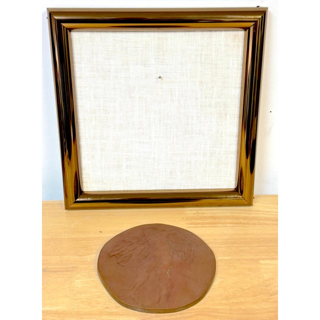 Leonard Baskin, Icarus, Numbered 3/250, Cast Bronze Wall Plaque, 1969 For Sale - Image 4 of 13
