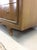 Wood Mid Century Modern Lowboy Dresser With Brass Hardware For Sale - Image 7 of 12