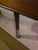 Mid 20th Century Alma Skulptura Mid Century Walnut Executive Desk, 78” Danish Modern, Cane Panel For Sale - Image 11 of 11