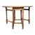 Late 19th Century French Oak Small Gate Leg Table For Sale