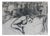 Reclining Nude Figure, Charcoal Drawing, 1950s For Sale