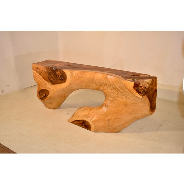 Raintree Wood Console or Entry Table For Sale - Image 12 of 13