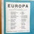 Wood Modern Italian Topographic Geographical Map in Wood Frame of Europe, 1950s-1990s For Sale - Image 7 of 16