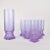 Italian Set of Alexandrite Tumblers and Carafe, 1970s, Set of 7 For Sale - Image 7 of 11
