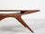 Brown Mid-Century Danish Smile Coffee Table in Teak by Johannes Andersen for Silkeborg For Sale - Image 8 of 11