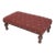 00 Highland Claret Large Stool For Sale
