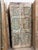Antique Indian Carved Closet Door With Floral Motif | Boho Hinged or Sliding Barn Door Panel 80x35 For Sale - Image 4 of 7