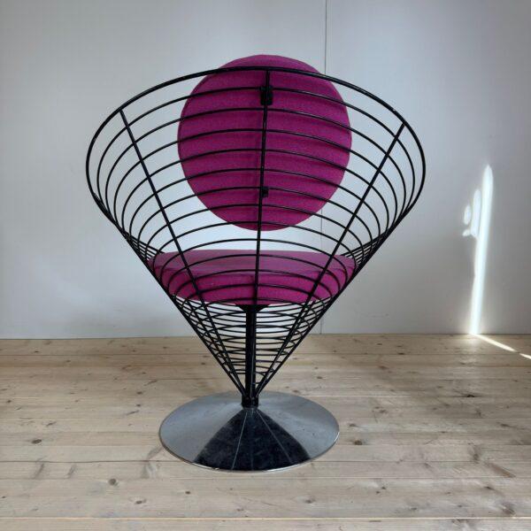 Wire Cone Chair by Verner Panton, 1960 For Sale - Image 3 of 6