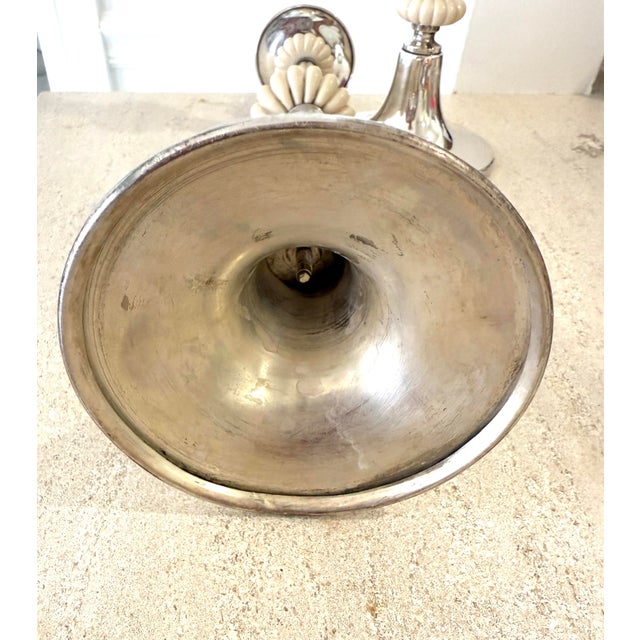 Dior Silverplate Candleholders For Sale - Image 10 of 12