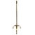 Rare and elegant French tall, bronze floor lamp with a sleek, neoclassical design. The lamp’s base consists of three...