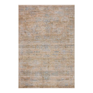 Jean Stoffer x Loloi Katherine Copper / Steel 18" x 18" Sample Rug For Sale