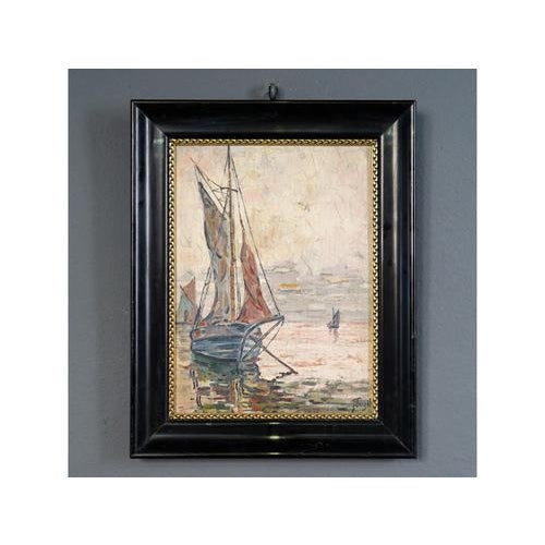 R. Tuzil, Untitled, Oil, Framed For Sale - Image 14 of 15