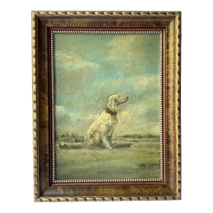 2007 Goran Djurovic Oil on Canvas Painting, the Dog
