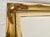 Rococo Vintage Classic Gold Gilt Style Wood Ornate Baroque/Rococo Style Frame Featuring a Built-in Linen Liner With Fillet Excellent Condition For Sale - Image 3 of 18