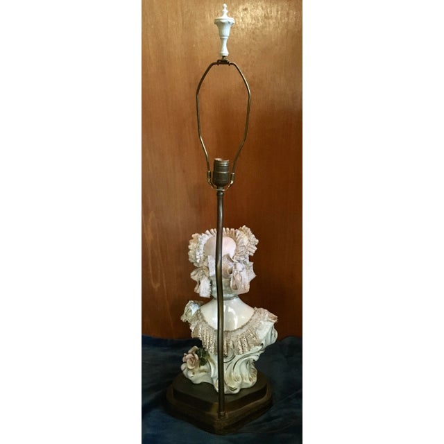 Vintage 1950s Cordey Victorian Lady Lamp Chairish