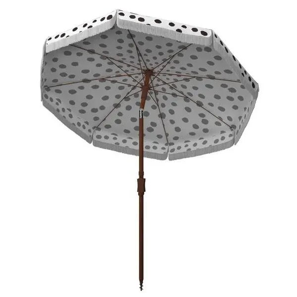 Penthouse chic flair moves outdoors with this Sydney Umbrella. Sydney makes a bold fashion statement with its black and...