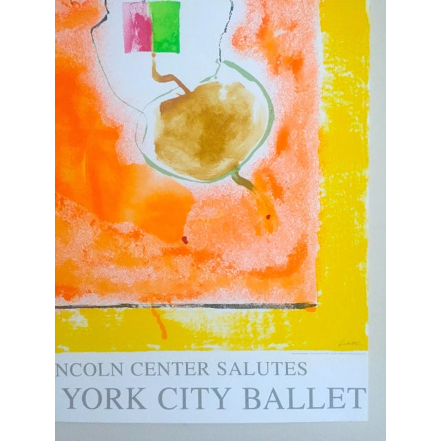 Helen Frankenthaler Lmtd Edtn Extra Large Abstract Expressionist Hand Pulled Silkscreen Serigraph Print " Solar Imp " 1995 For Sale - Image 10 of 13