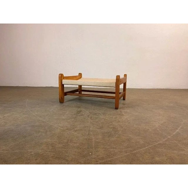 Mid-Century Modern Mid-Century Foot Stool by Peter O. Schionning for Niels Eilersen, 1960s For Sale - Image 3 of 11