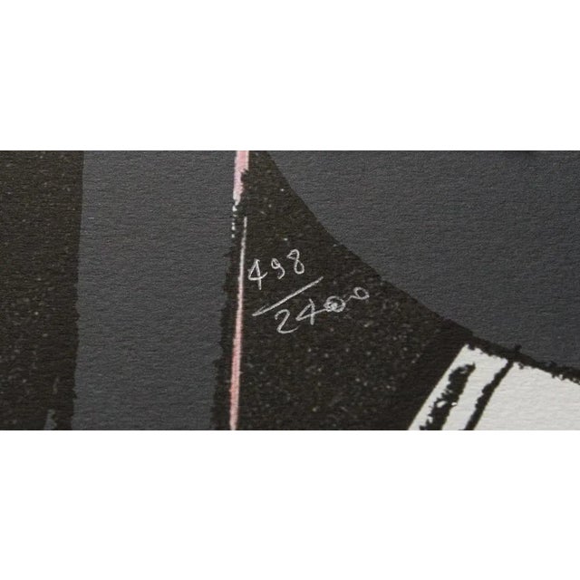 Portraiture 1986 Carnegie Museum of Art After Andy Warhol "Mickey Mouse" Lithograph For Sale - Image 3 of 6