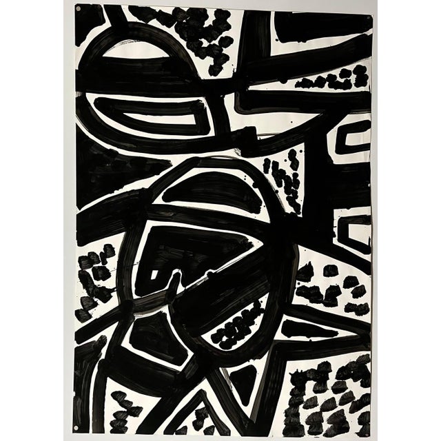 Jay Milder, Abstract Expressionist Landscape Jay Milder Rhino Horn Painting American Pop Art, 1990 For Sale In Miami - Image 6 of 7