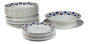 Italian Ceramic Plates by Antonia Campi for Laveno, 1960s, Set of 26