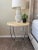 Ironies Side Table With Cast Stone Top and an Iron Twig Base For Sale In Salt Lake City - Image 6 of 6