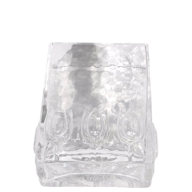 Mid-Century Modern Ab Kosta Sea Glasbruck Vase by Renate Stock Made in Sweden C. 1960's For Sale - Image 3 of 10