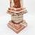 Stone Big Obelisk in Red and White Italian Marble, Italy, 1970s For Sale - Image 7 of 9