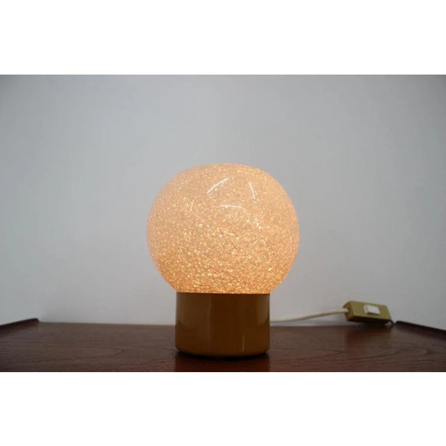 Mid-Century Modern Space Age Table Lamp from Pokrok Žílina, 1969 For Sale - Image 3 of 7