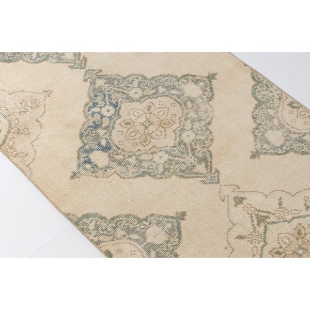 Vintage Oushak Runner for Kitchen For Sale - Image 12 of 12