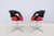 Contemporary Minimalist Pearson Lloyd for Coalesse Lox Swivel Chairs - A Pair For Sale - Image 11 of 18