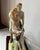 Vintage Italian Art Sculpture Santini Man Woman Romantic Couple Bicycle… For Sale - Image 14 of 18