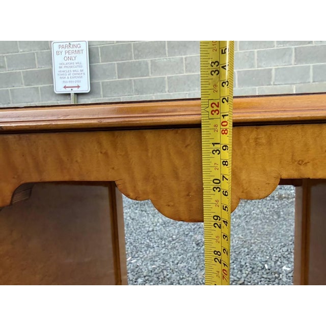 Antique Tiger Maple Vanity Dressing Table For Sale - Image 11 of 18