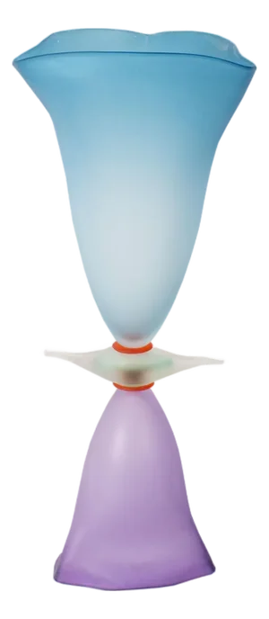 Stephan Cox 2000 Postmodern Art Glass Vase