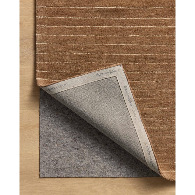 Chris Loves Julia x Loloi Henry Rust / Natural 8'-6" x 11'-6" Area Rug For Sale In Dallas - Image 6 of 6