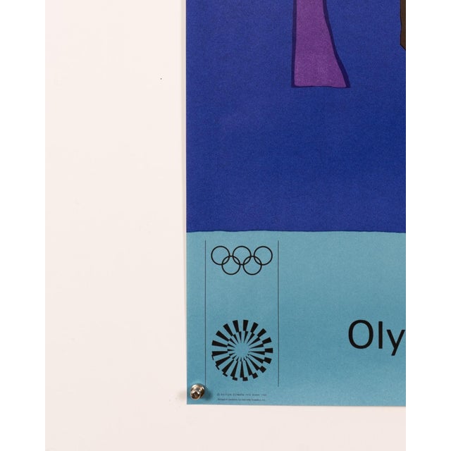 Olympia Poster by Fritz Winter, 1972 For Sale - Image 6 of 9