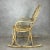 Wood Rattan Rocking Chair, 1960s For Sale - Image 7 of 10