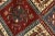 Yalameh Rug 3'5'' X 5'11'' Multicolor Wool Vintage Tribal Hand-Knotted Carpet For Sale - Image 4 of 12