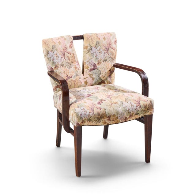 Paul Frankl Corset Mid Century Mahogany Dining Chairs - Set of 6 For Sale - Image 17 of 17