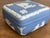 Mid to Late 20th Century Vintage Wedgwood Blue Jasperware Square Trinket Box For Sale - Image 9 of 9