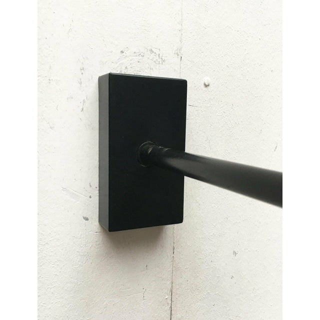 Black Mid-Century Space Age German Model W309 Wall Lamp from Staff, 1960s For Sale - Image 8 of 18