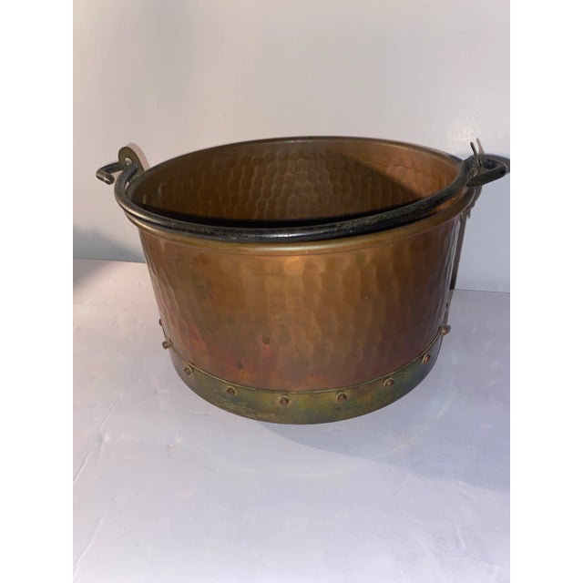 French Lecellier Copper Cauldron Antique Cookware For Sale - Image 10 of 10