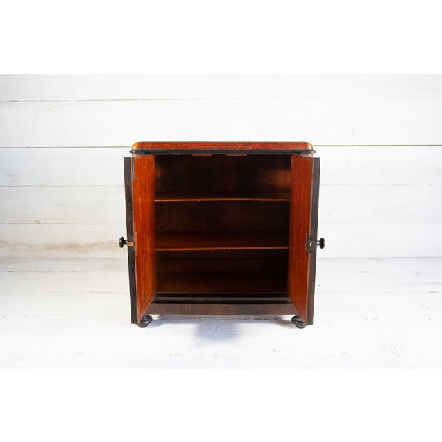 Black Small Sideboard in Rosewood and Briar, 1890s For Sale - Image 8 of 9