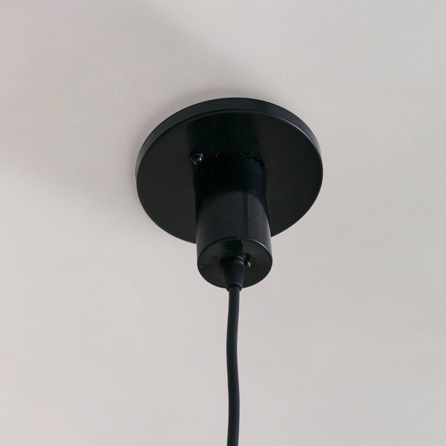 Metal Italian Etched Copper Floral Pendant Light by Victor Cerrato, 1960s For Sale - Image 7 of 9