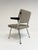 Metal Vintage Gray Upholstered Armchair by Gispen, 1960s For Sale - Image 7 of 15