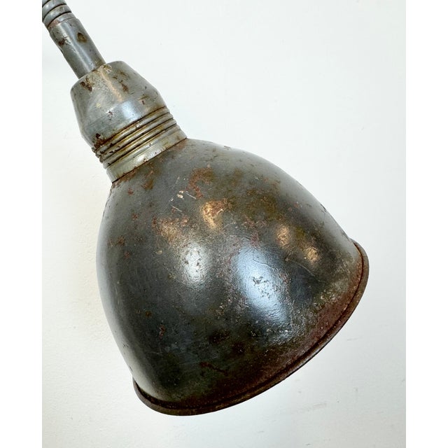 Vintage Industrial Scissor Wall Lamp from Elektroinstala, 1960s For Sale - Image 12 of 18