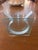 Vintage Peter Hewitt MoMA Square Ribbon Vase Glass Anodized Aluminum For Sale - Image 12 of 16